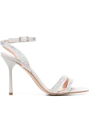 Liu Jo Sandalias con apliques de cristal y tacón de 105mm