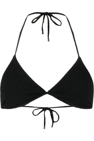 Nanushka Top de bikini estilo triángulo