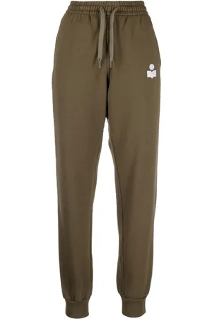 Marant Etoile Pants con logo estampado