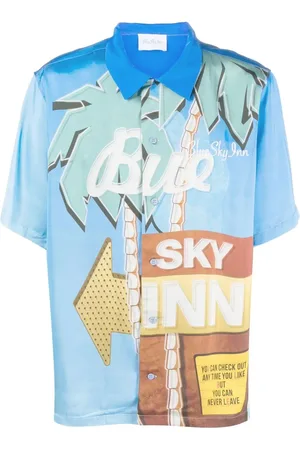 BLUE SKY INN Camisa con estampado A/O