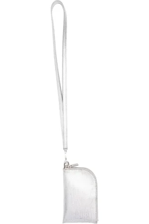 Rick Owens Cartera con logo grabado