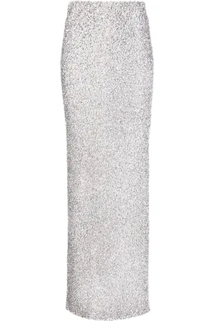 COPERNI Falda corta con detalles de cristal