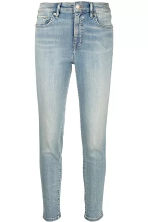 Ralph Lauren Skinny jeans con efecto degradado