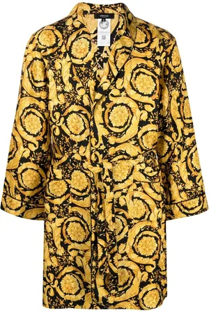 VERSACE Bata de seda Barocco