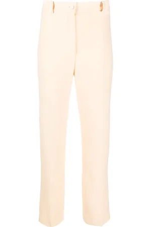 HEBE STUDIO Pantalones de vestir de tiro alto