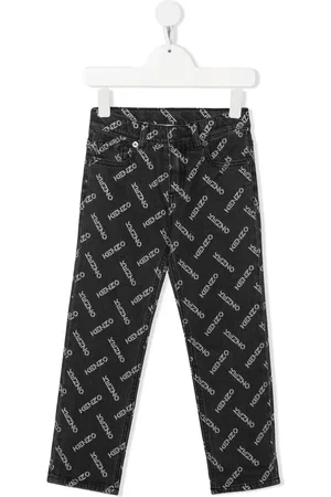 Kenzo Jeans slim con logo estampado