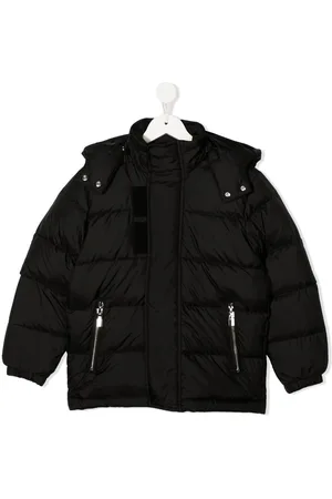 Givenchy Chamarra capitonada con capucha y logo
