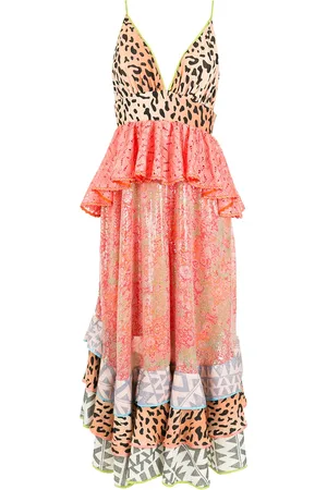 Olympiah Vestido a capas con volantes