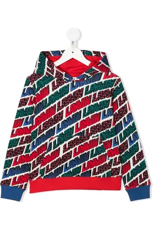 Lanvin Hoodie con logo estampado
