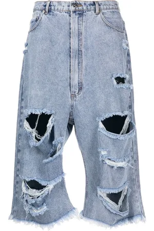 Natasha Zinko Jeans con efecto envejecido