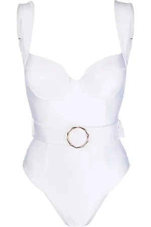 Noire Swimwear Traje de baño con detalle de cinturón