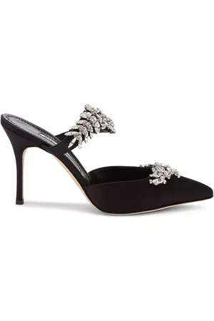 Manolo Blahnik Mules Lurum con tacón 90mm