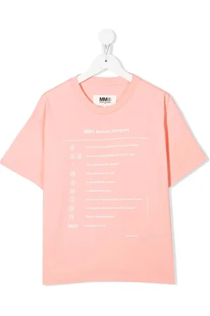 Maison Margiela Playera manga corta con estampado gráfico