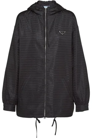 Prada Chamarra estilo blusón Re-Nylon