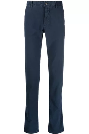 Incotex Pantalones chino rectos con tiro medio