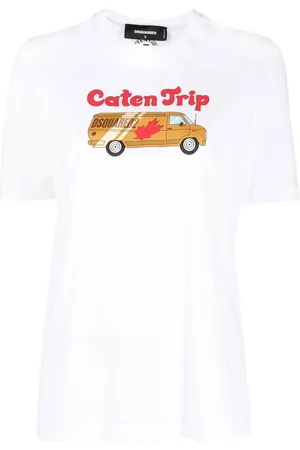 Dsquared2 Playera con estampado gráfico