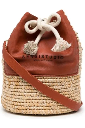 SENSI STUDIO Tote con logo estampado