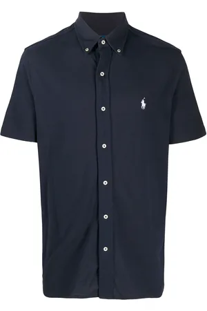 Ralph Lauren Playera tipo polo con botones