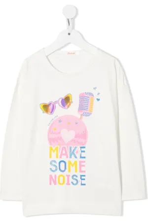 Billieblush Playera manga larga con estampado gráfico