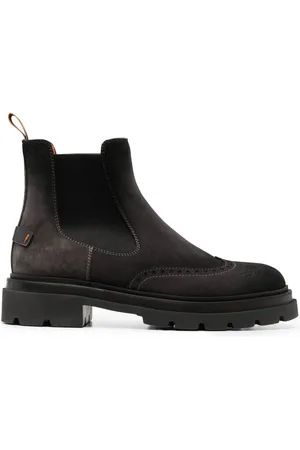 santoni Botines con paneles elásticos