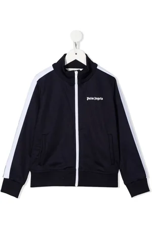 Palm Angels Chamarra bomber con logo y cierre