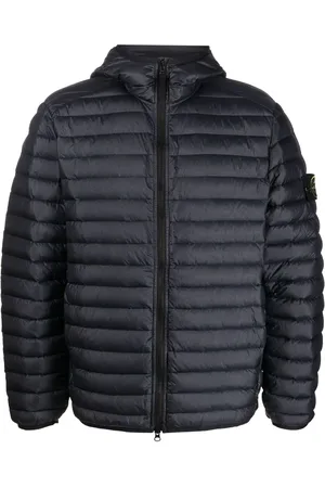 Stone Island Chamarra capitonada con distintivo de brújula