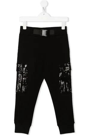 DKNY Pants bordados con lentejuelas