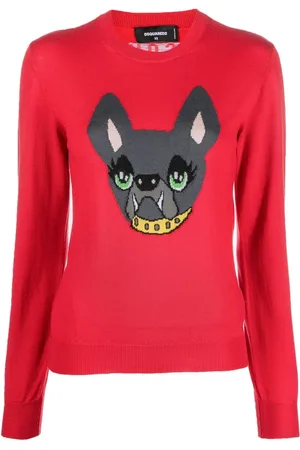 Dsquared2 Suéter Icon Dog tejido