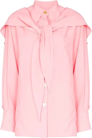 REJINA PYO Camisa con detalle de mascada