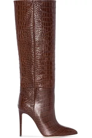 PARIS TEXAS Botas con efecto de piel de lagarto