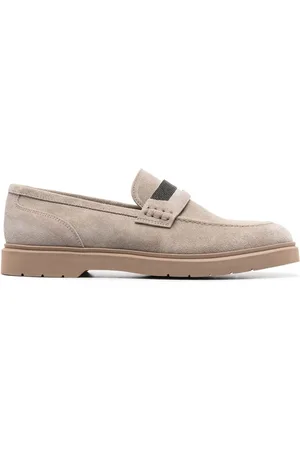 Brunello Cucinelli Mocasines con detalle de cuentas