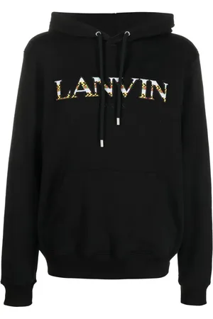 Lanvin Hoodie con logo bordado