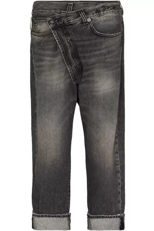 R13 Jeans con pretina cruzada