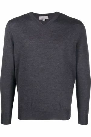 CANALI Suéter con cuello en V