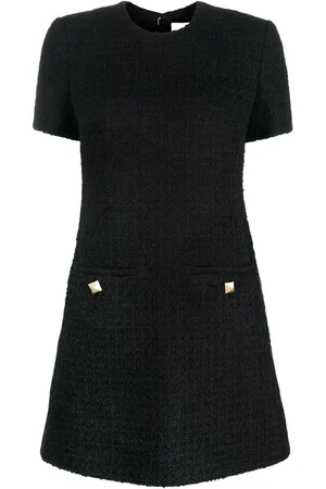 VALENTINO GARAVANI Vestido con estilo de tweed