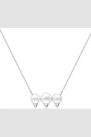 Tasaki Collar Collection Line Danger neo en oro blanco de 18kt con diamantes en pavé