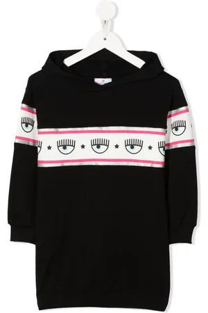 Chiara Ferragni Vestido estilo hoodie con logo estampado