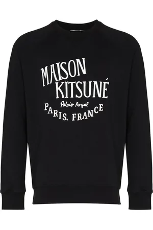 Maison Kitsuné Sudadera con logo estampado