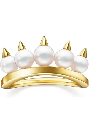 Tasaki Anillo Danger plus Collection Line en oro amarillo de 18kt