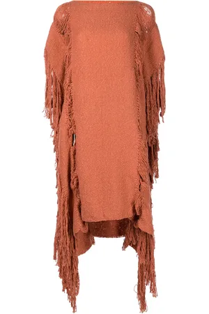 Voz Top largo con detalle de flecos