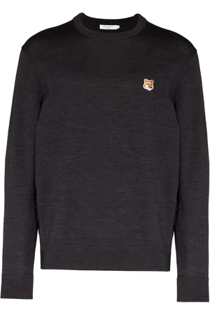 Maison Kitsuné Suéter con cabeza de zorro