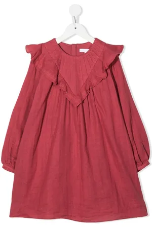 Chloé Vestido Ceremony de manga larga