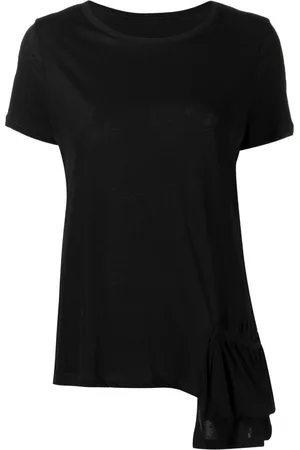 YOHJI YAMAMOTO Playera con bolsillo de parche