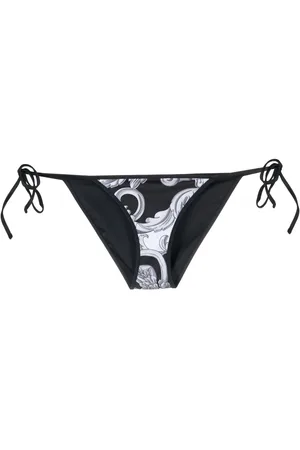 VERSACE Bikini bottom con estampado Barocco