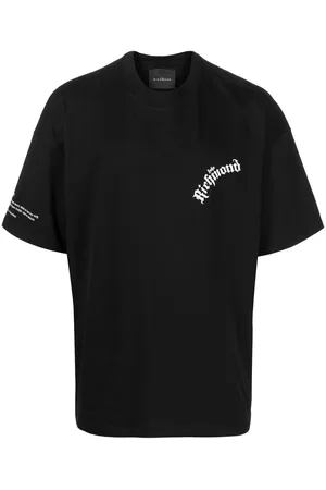 John Richmond Playera con logo estampado en el pecho