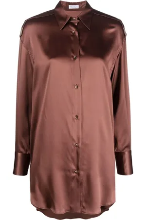 Brunello Cucinelli Playera con detalle de cadena Monili
