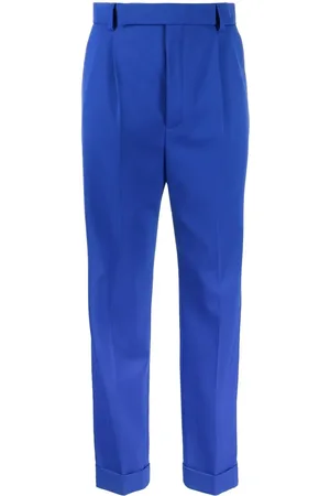 Saint Laurent Pantalones de vestir tipo gabardina