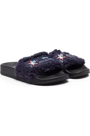Stella McCartney Sandalias con parche del logo