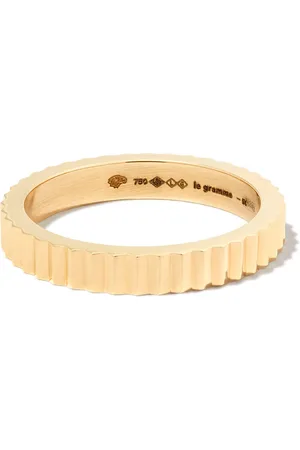 Le Gramme Anillo Guilloche 4g en oro amarillo de 18kt