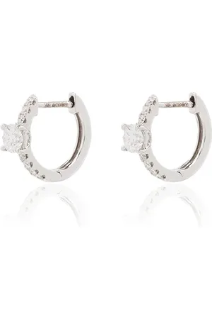 Anita Aretes en oro de 18kt con diamantes